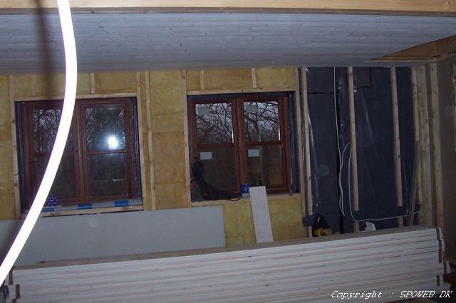 Alrummet har f�et loftbekl�dning